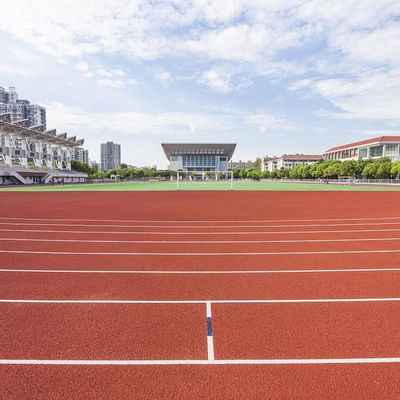 Bon prix Système préfabriqué de voie sportive synthétique de certificat d'IAAF pour l'école en ligne