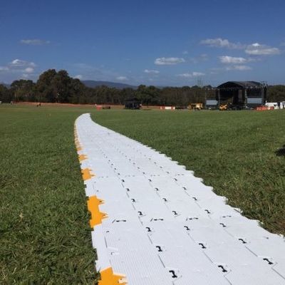 Événement portatif matériel de HDPE parquetant la preuve résistante UV de putréfaction pour extérieur