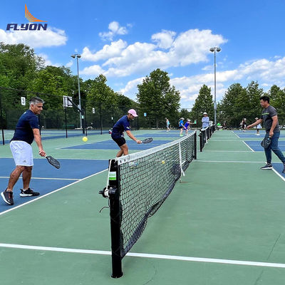 Bon prix 8 ans de durée de vie Tapis de cour de pickleball Anti-UV pour les courts polyvalents en ligne
