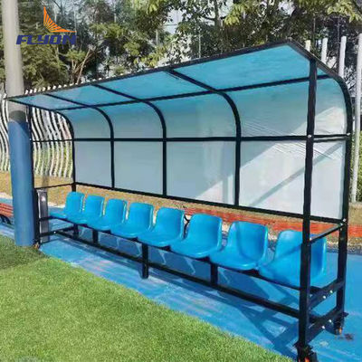 Bon prix Sièges de stade / banc d'équipe conformes à l'ADA avec couleurs personnalisables en ligne