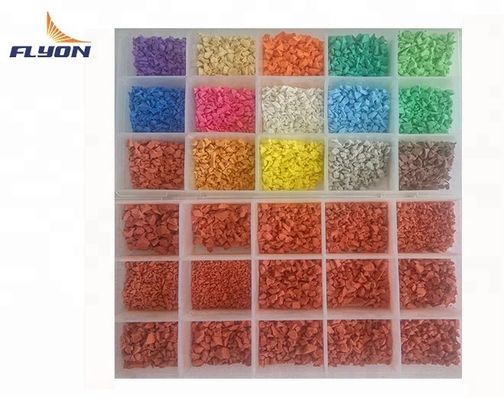Bon prix Classe B1 Résistant au feu EPDM caoutchouc sans granules Excellente résistance aux UV pour les surfaces de terrain de jeu en ligne