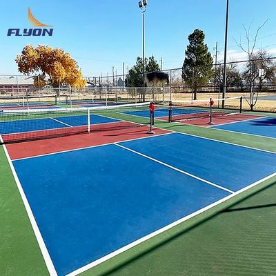 Bon prix 8 ans tapis de terrain de pickleball extérieur / tapis de terrain de pickleball rouleau avec revêtement acrylique en ligne