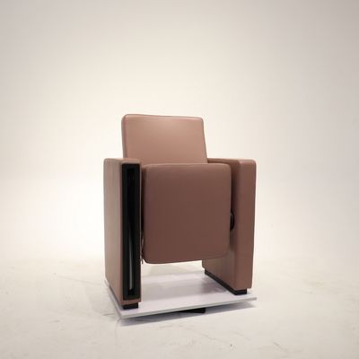 Bon prix Auditorium personnalisable durable Sièges de cinéma moderne avec panneaux d'allée en ligne