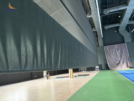 Bon prix Rideau de séparation en tissu haute résistance pour espace sportif intérieur extérieur en ligne