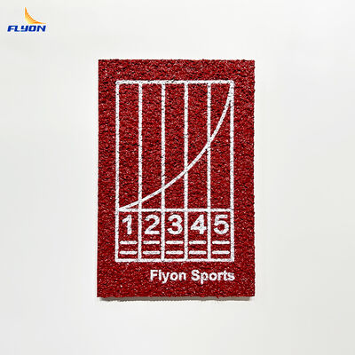 Bon prix Piste de course coulée en place EPDM, surface monolithique sans soudure, absorption avancée des chocs, certification IAAF pour les installations sportives en ligne