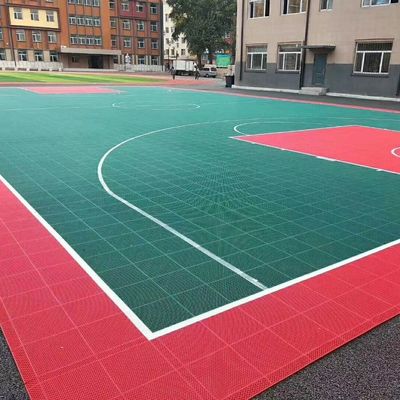 Bon prix Pp enclenchant les carrelages extérieurs de basket-ball avec la couleur multi en ligne