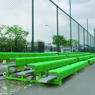 Bon prix Allocation des places en aluminium portative de banc de stade pour le terrain de jeu extérieur en ligne