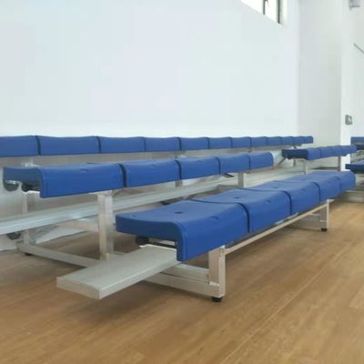 Bon prix 3 grandins en aluminium de Seat de stade du football de rangées avec le seau Seat en plastique en ligne