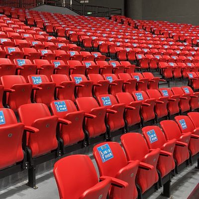 Bon prix Le plastique a fixé les sièges escamotables de stade ignifugent pour des sports en plein air en ligne