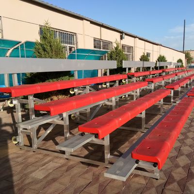 Bon prix Matériel en aluminium de stade de grandins extérieurs portatifs en métal avec les sièges en plastique en ligne