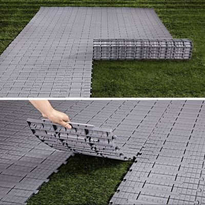 Bon prix événement portatif de 18 millimètres parquetant pp enclenchant le plancher pour l'OEM de stade en ligne