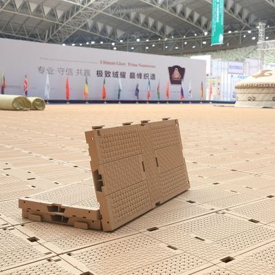 100 × du × 50 cm de cm 5 résistants UV de plancher portatif d'événement de cm pour la protection d'herbe
