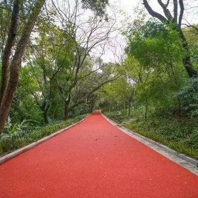 Bon prix Granule en caoutchouc rouge de la couleur EPDM pour la route extérieure de parc de jardin public en ligne