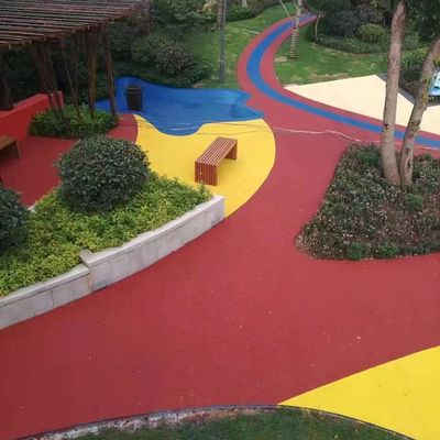Bon prix EPDM non toxique a coloré les granules en caoutchouc pour le terrain de jeu de passage couvert de parc en ligne