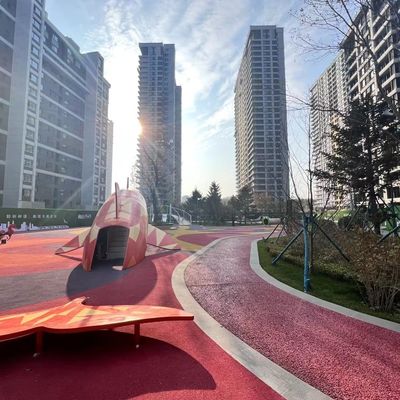 Bon prix Beautiful Colorful EPDM Rubber Granule Heat Resistant Water Resistant en ligne