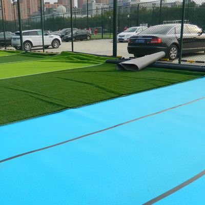 Amortisseur artificiel extérieur d'herbe, fausse protection écumante en caoutchouc de choc d'herbe