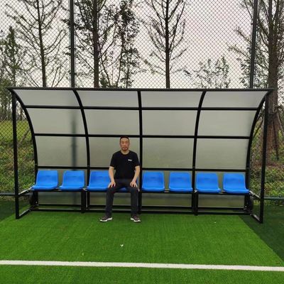 Bon prix Allocation des places extérieure portative de stade avec l'ODM d'OEM d'abri de 8 sièges en ligne