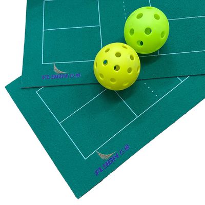 Les sports parquetant le plancher de cour de Pickelball de fournisseur roulent normal