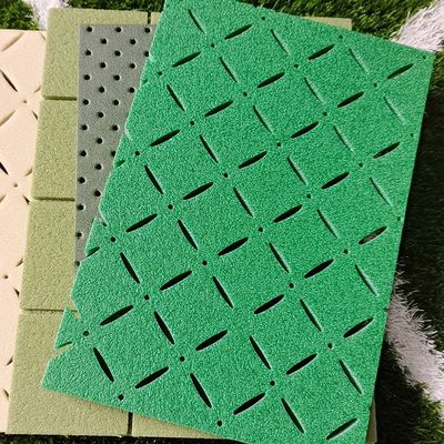 Bon prix Résistance au glissement des carreaux de sol en caoutchouc absorbant les chocs 1/2 pouce en ligne
