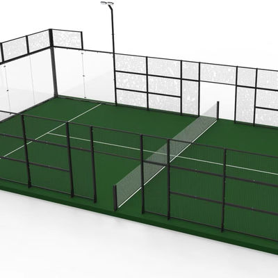 Bon prix Installation facile Cour de tennis en padel vert Matériau synthétique Garantie 1 an en ligne