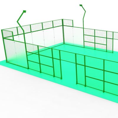 Bon prix Surface lisse verte Cour de tennis de padel synthétique Facile à installer en ligne