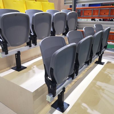 Bon prix Processus d'injection d'air sièges de sport de stade en plastique avec palettes métalliques en ligne