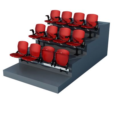 Bon prix Chaises de sport métalliques à structure à injection d'air pour stades et arènes en ligne