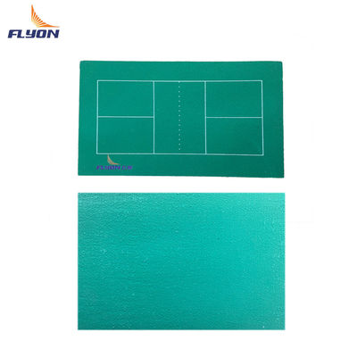 Bon prix 2 mm PVC tapis de cour de pickleball avec motif de sable 198.43 Pounds/Roll PVC revêtement acrylique en ligne