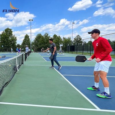 Bon prix Mat de cour de pickleball résistant à la décoloration de sable cristallin Surface de motif 2 mm couche de base en PVC en ligne
