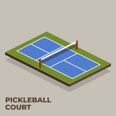 Bon prix Couche acrylique en PVC tapis de cour de pickleball 6,56 * 32,81ft avec installation de rouleau en ligne