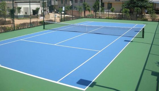 Résistance au feu de classe 1 plancher en PU sport avec résine de polyuréthane