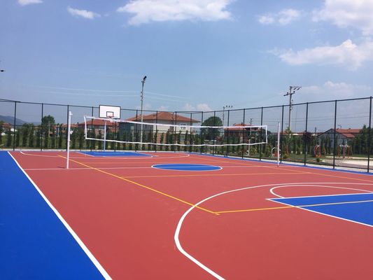 Bon prix Mat de sol sportif en polyuréthane en résine PU pour les tournois standard de l'ITF en ligne