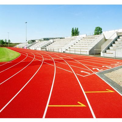 Bon prix Piste de course de longue distance en caoutchouc 8M x 400M Piste lisse résistante aux UV en ligne