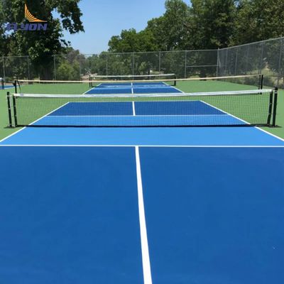 Éco-friendly Anti-glisse résistant aux UV PVC tapis de cour de pickleball résistant à la décoloration 3 mm