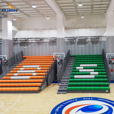 Assises rétractables en aluminium sur mesure pour le confort et le style du spectateur