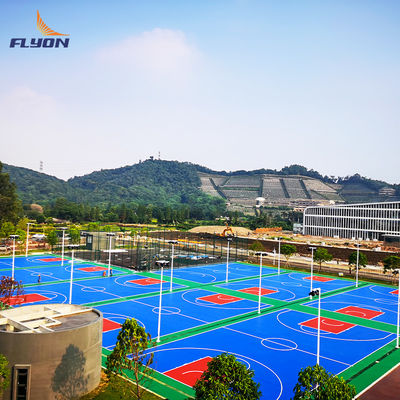 Bon prix Plancher de terrain de basket-ball modulaire en polyuréthane en ligne