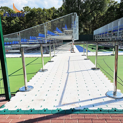 Systèmes de revêtements de sol temporaires résistants au feu faciles à installer pour une installation en douceur et rapide