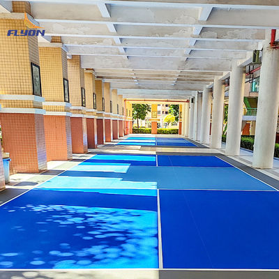 Bon prix Modèle de surface de sable cristallin Marqueur de terrain de pickleball pour intérieur et extérieur en ligne