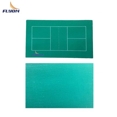 Bon prix Ruloir de plancher portable résistant à la décoloration de la cour de pickleball Taille 6.56*32.81ft 215.23 Sqft Facile à entretenir en ligne