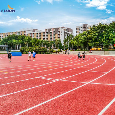Bon prix Facilité d'installation des pistes de course en caoutchouc pour le jogging Liant PU pour la piste de tartan EPDM en ligne