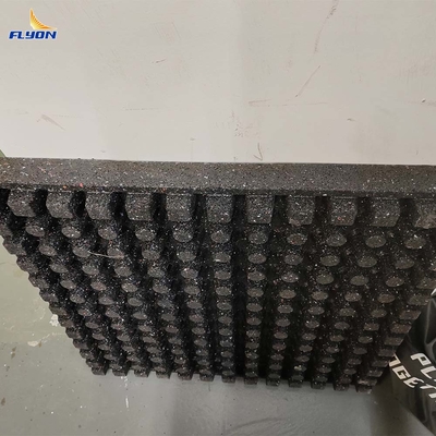Bon prix 61x61x6cm Tapis de gym en caoutchouc recyclé avec garantie de 2 ans en ligne