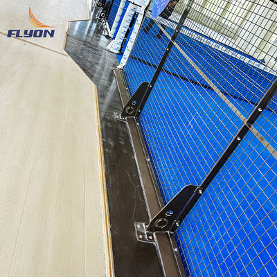 Bon prix Cour de tennis de padel synthétique de niveau tournoi Installation facile Surface verte lisse en ligne