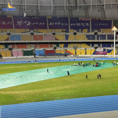 Bon prix Poids 8kg / Dalle Garantie 6 ans Résistance élevée aux chocs Revêtement de sol événementiel portable pour la protection de l'herbe en ligne