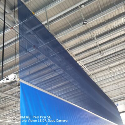 Rideau de séparation ignifuge et respectueux de l'environnement pour système de contrôle électrique