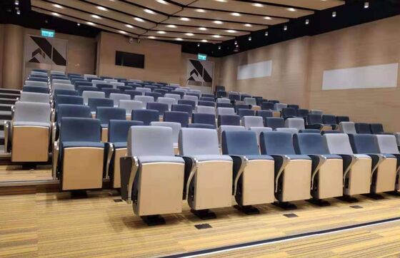 Bon prix Fauteuils de théâtre modernes, peu encombrants et résistants aux taches, faciles d'entretien pour auditoriums et théâtres en ligne