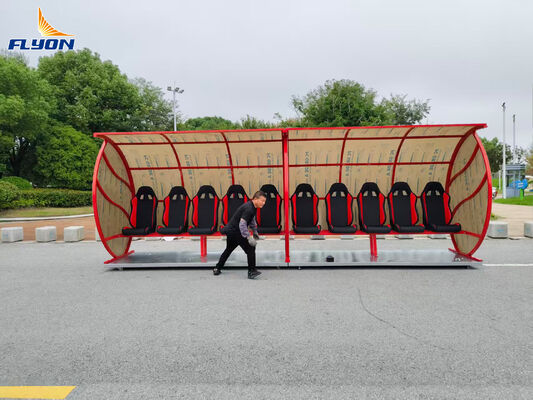 Bon prix Bench de football portable de taille personnalisée pour le stade scolaire en ligne