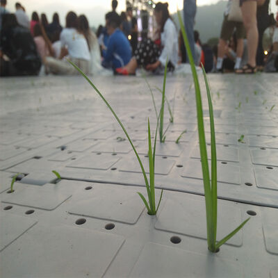 Bon prix Plancher portable en PP résistant aux intempéries avec une capacité de charge de 5 tonnes/m2 et une conception de verrouillage en ligne