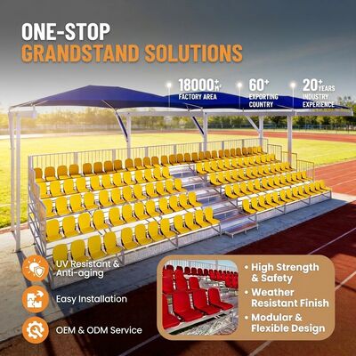 Bon prix Installation rapide Échafaudage en acier modulaire Grandstand avec étanchéité personnalisable taille pour événements extérieurs en ligne