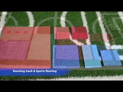 plancher courant de voie et de sports