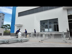 Siège de stade pliable modulaire avec cadre métallique et abri